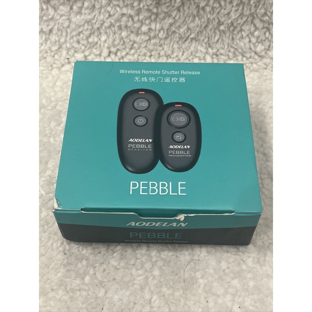 Aodelan Pebble Wireless Shutter Release Receiver+Transmitter 80+ Meters NEW!!!